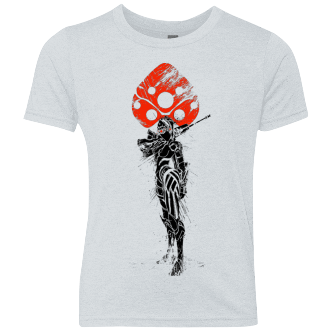 T-Shirts Heather White / YXS TRADITIONAL WIDOW MAKER Youth Triblend T-Shirt