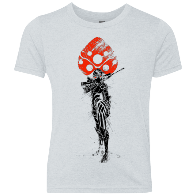 T-Shirts Heather White / YXS TRADITIONAL WIDOW MAKER Youth Triblend T-Shirt