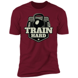 T-Shirts Cardinal / S Train Hard Men's Premium T-Shirt