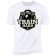 T-Shirts White / S Train Hard Men's Premium T-Shirt