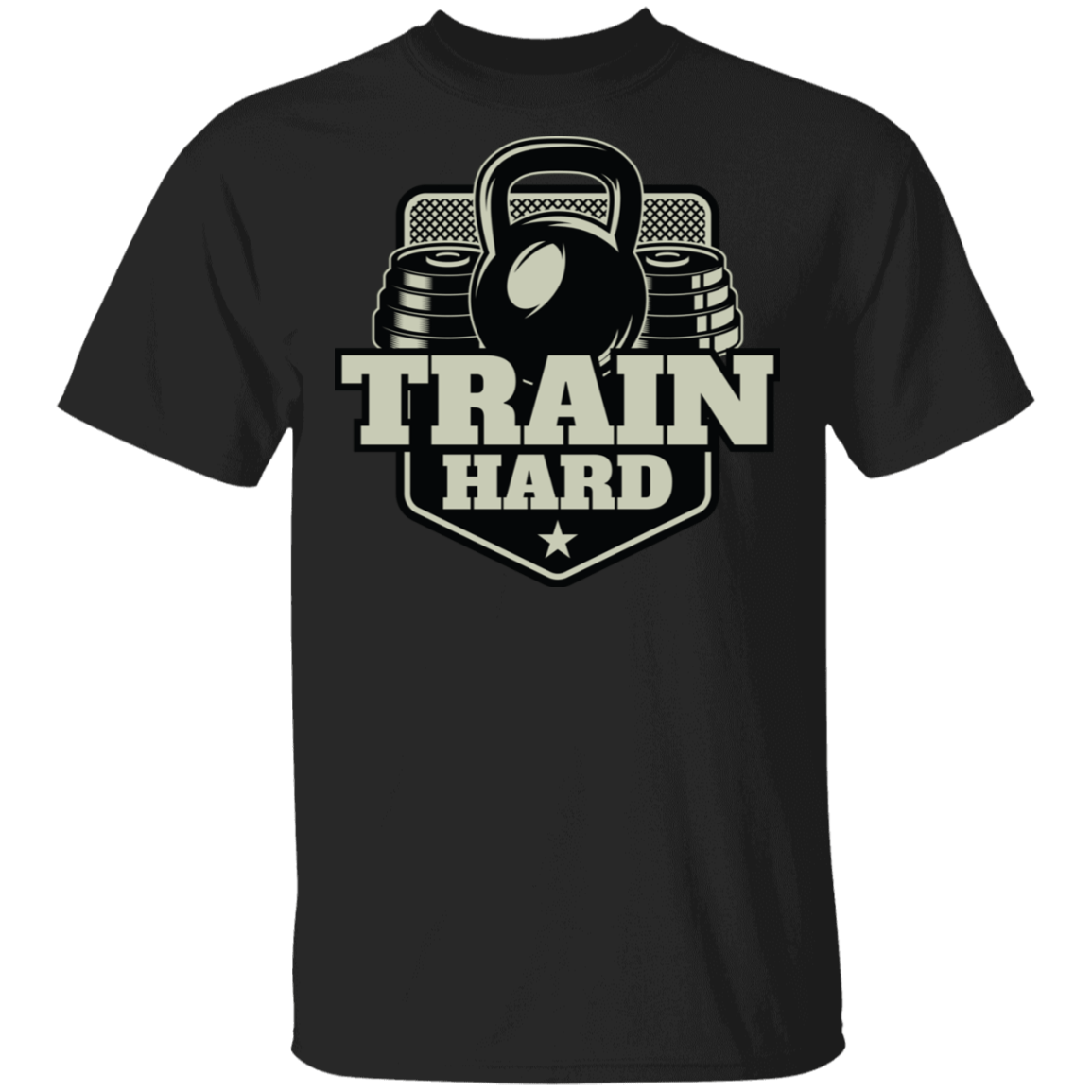 T-Shirts Black / S Train Hard T-Shirt