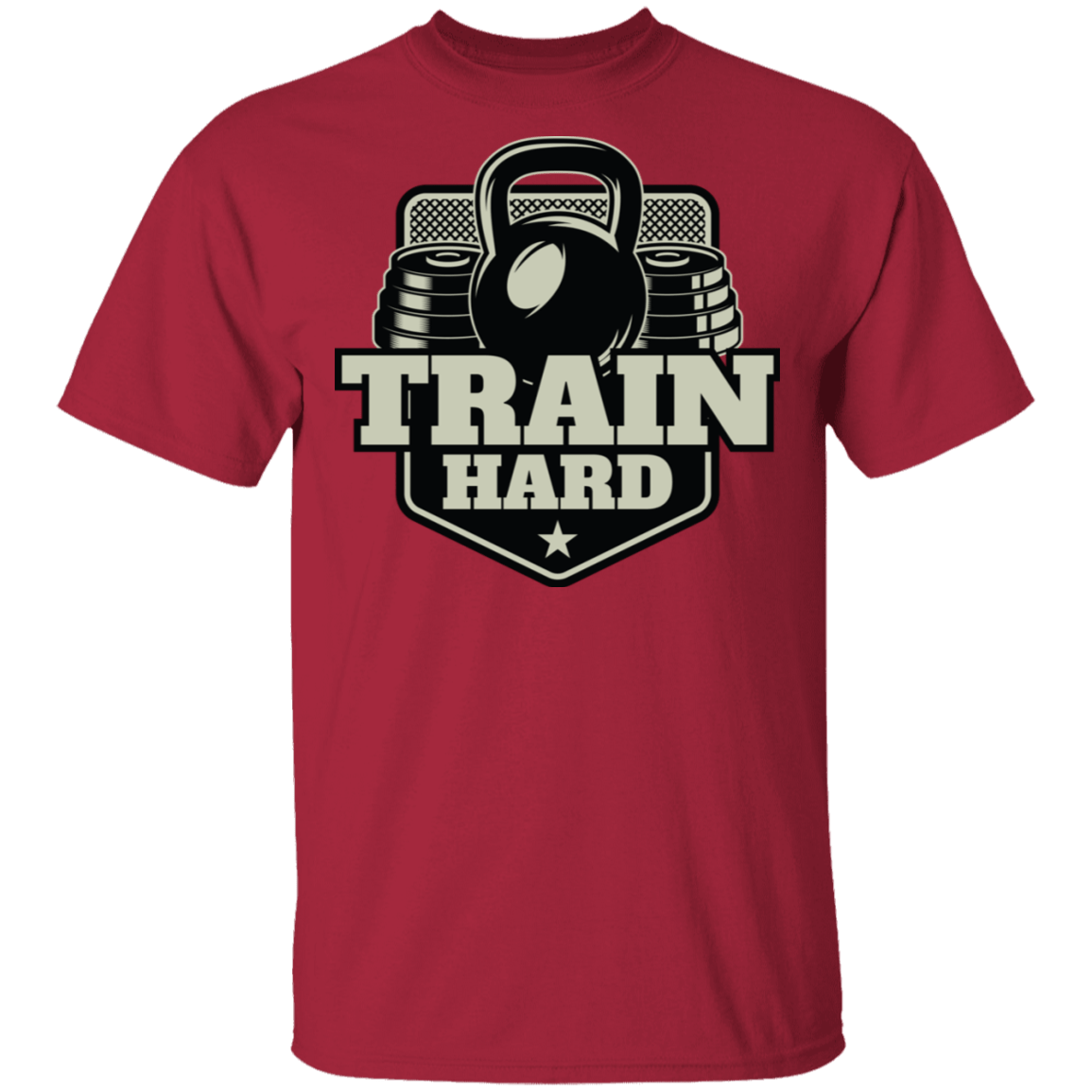 T-Shirts Cardinal / S Train Hard T-Shirt
