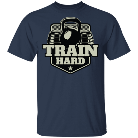 T-Shirts Navy / S Train Hard T-Shirt