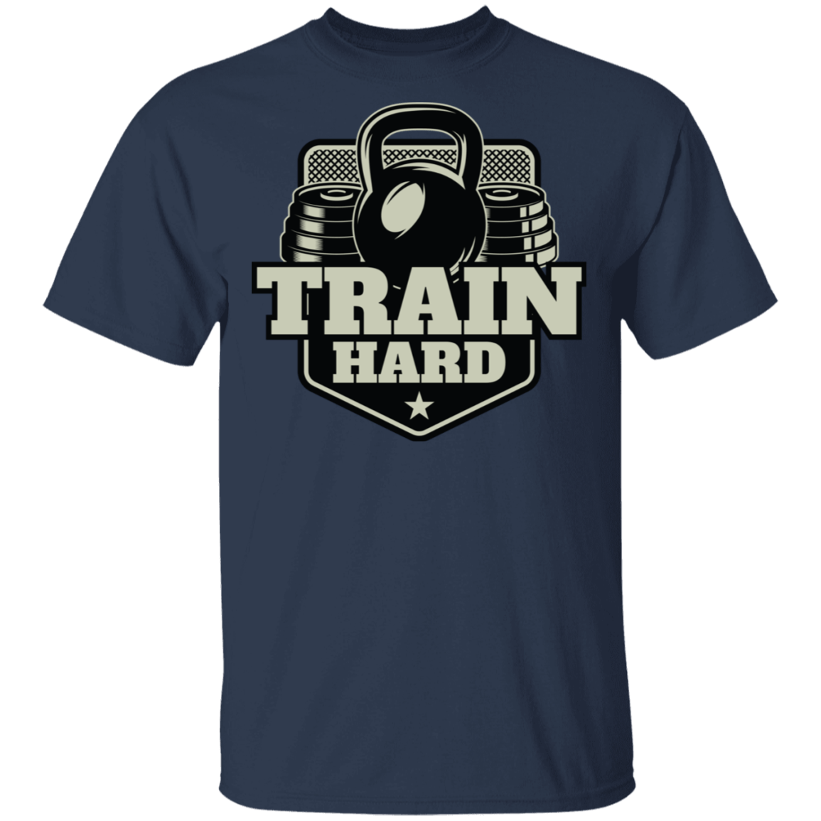T-Shirts Navy / S Train Hard T-Shirt