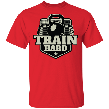 T-Shirts Red / S Train Hard T-Shirt