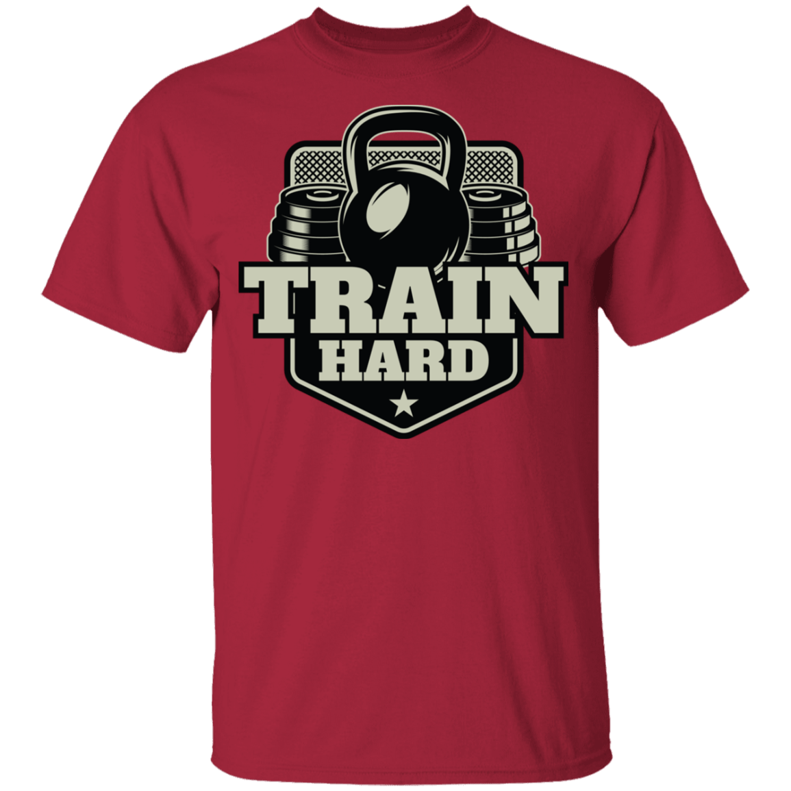 T-Shirts Cardinal / YXS Train Hard Youth T-Shirt