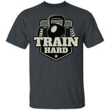 T-Shirts Dark Heather / YXS Train Hard Youth T-Shirt