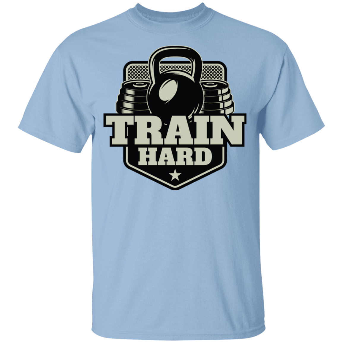 T-Shirts Light Blue / YXS Train Hard Youth T-Shirt