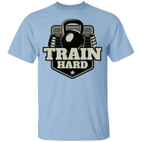 T-Shirts Light Blue / YXS Train Hard Youth T-Shirt