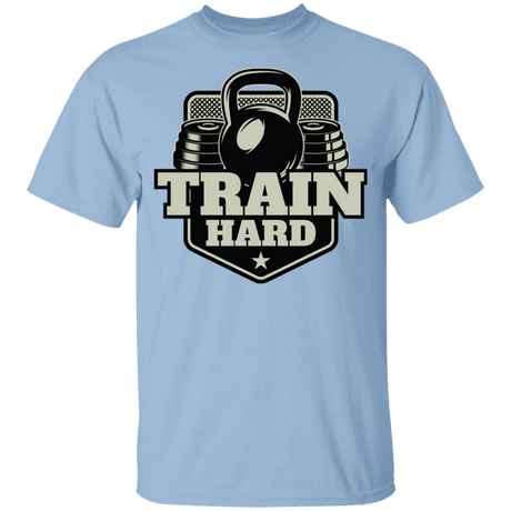 T-Shirts Light Blue / YXS Train Hard Youth T-Shirt