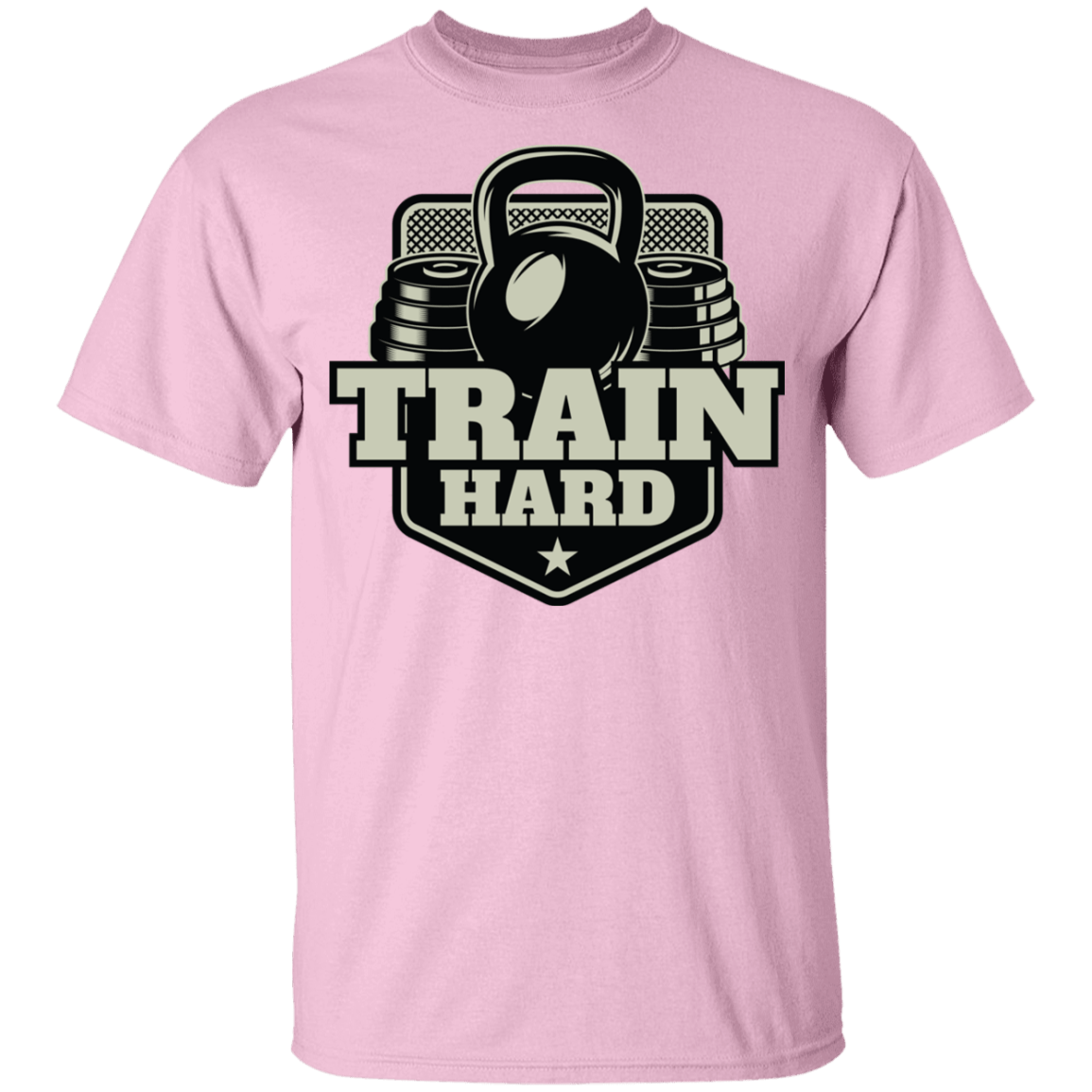 T-Shirts Light Pink / YXS Train Hard Youth T-Shirt