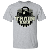 T-Shirts Sport Grey / YXS Train Hard Youth T-Shirt