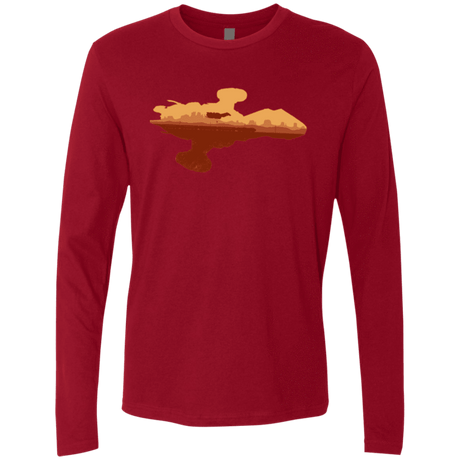 T-Shirts Cardinal / Small Train job Men's Premium Long Sleeve