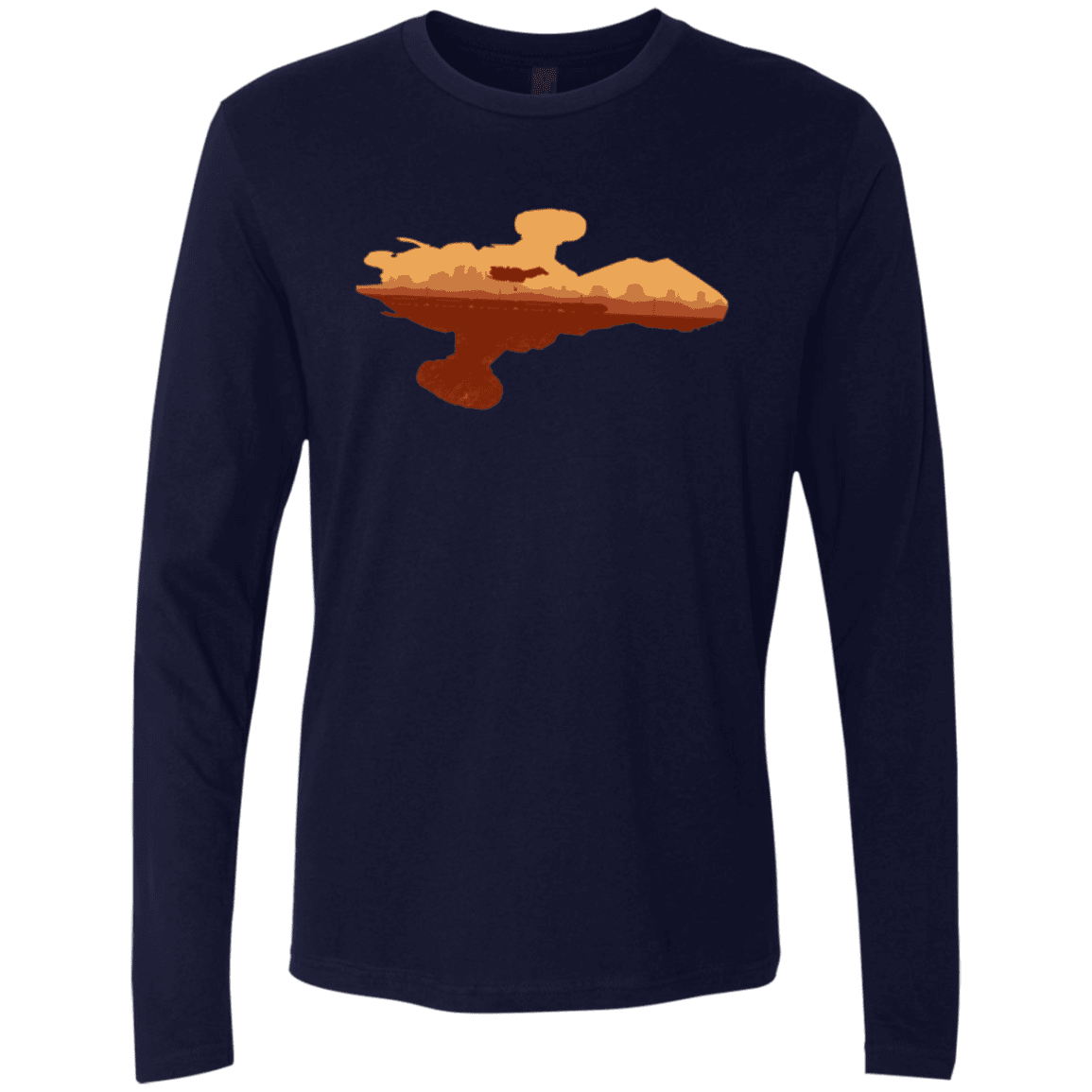 T-Shirts Midnight Navy / Small Train job Men's Premium Long Sleeve