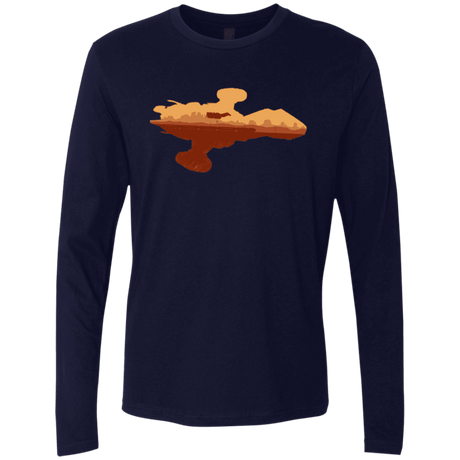 T-Shirts Midnight Navy / Small Train job Men's Premium Long Sleeve