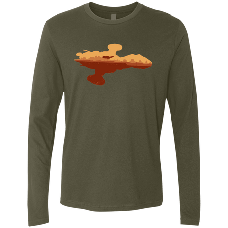 T-Shirts Military Green / Small Train job Men's Premium Long Sleeve