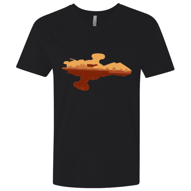 T-Shirts Black / X-Small Train job Men's Premium V-Neck