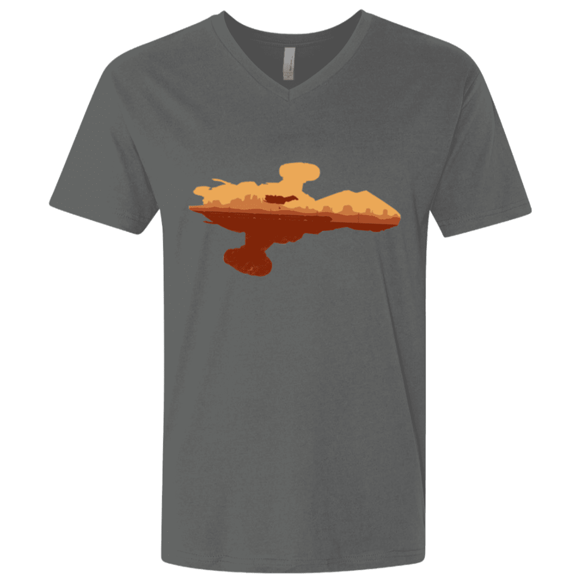 T-Shirts Heavy Metal / X-Small Train job Men's Premium V-Neck