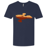 T-Shirts Midnight Navy / X-Small Train job Men's Premium V-Neck