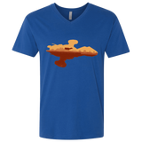 T-Shirts Royal / X-Small Train job Men's Premium V-Neck