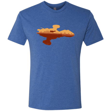 T-Shirts Vintage Royal / Small Train job Men's Triblend T-Shirt