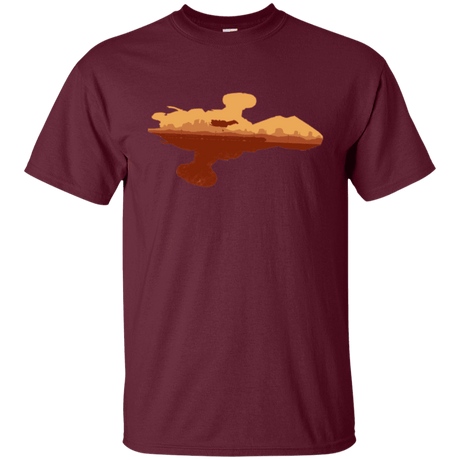 T-Shirts Maroon / Small Train job T-Shirt