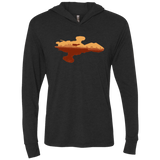 T-Shirts Vintage Black / X-Small Train job Triblend Long Sleeve Hoodie Tee