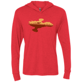 T-Shirts Vintage Red / X-Small Train job Triblend Long Sleeve Hoodie Tee