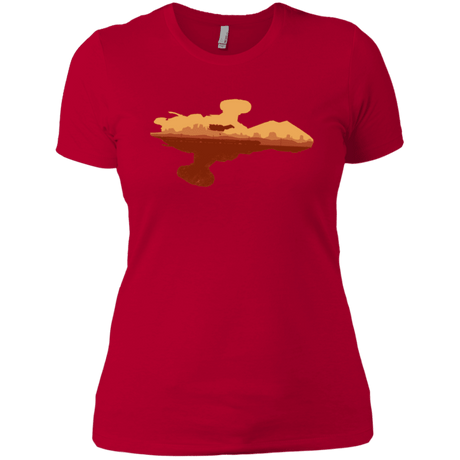 T-Shirts Red / X-Small Train job Women's Premium T-Shirt