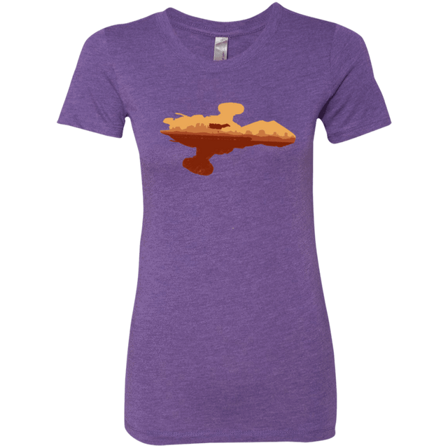 T-Shirts Purple Rush / Small Train job Women's Triblend T-Shirt