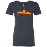 T-Shirts Vintage Navy / Small Train job Women's Triblend T-Shirt