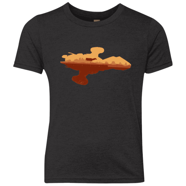 T-Shirts Vintage Black / YXS Train job Youth Triblend T-Shirt