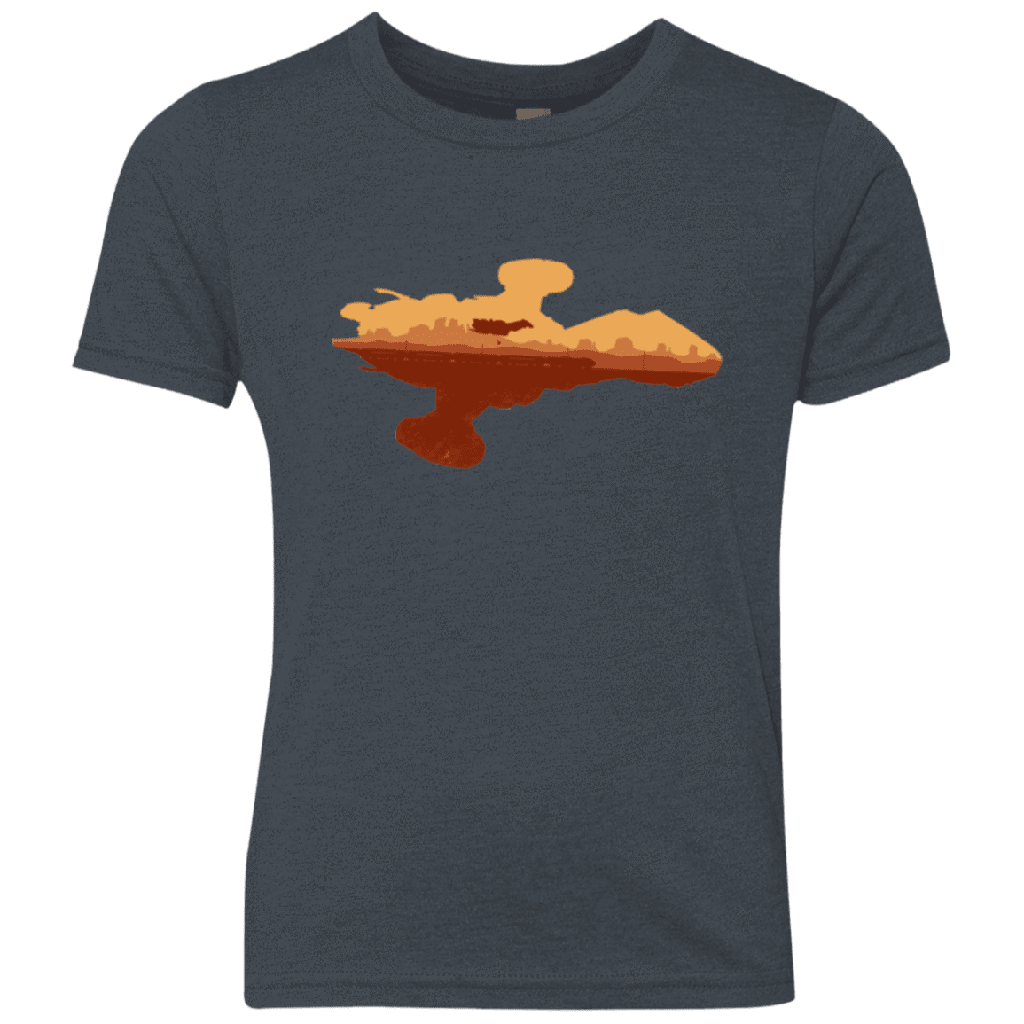 T-Shirts Vintage Navy / YXS Train job Youth Triblend T-Shirt