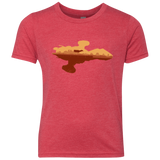 T-Shirts Vintage Red / YXS Train job Youth Triblend T-Shirt