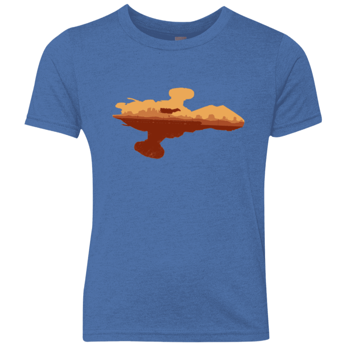 T-Shirts Vintage Royal / YXS Train job Youth Triblend T-Shirt