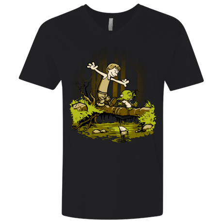 T-Shirts Black / X-Small Training We Are Men's Premium V-Neck