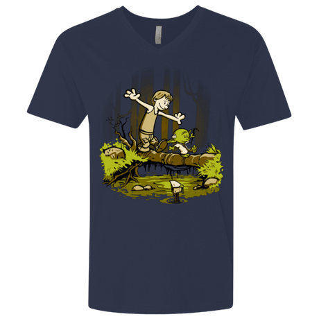 T-Shirts Midnight Navy / X-Small Training We Are Men's Premium V-Neck