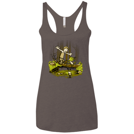 T-Shirts Macchiato / X-Small Training We Are Women's Triblend Racerback Tank