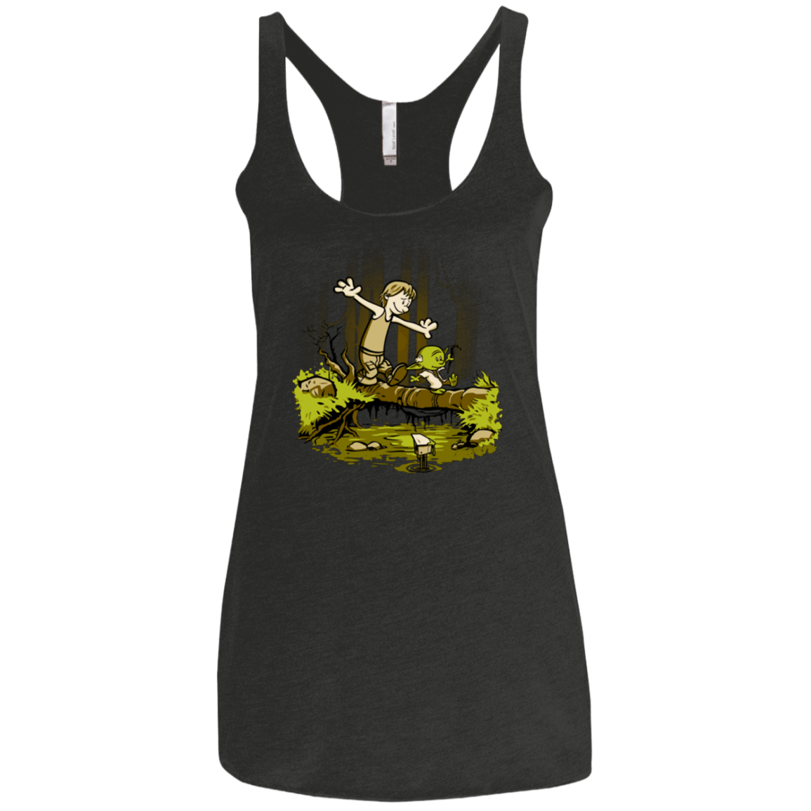 T-Shirts Vintage Black / X-Small Training We Are Women's Triblend Racerback Tank