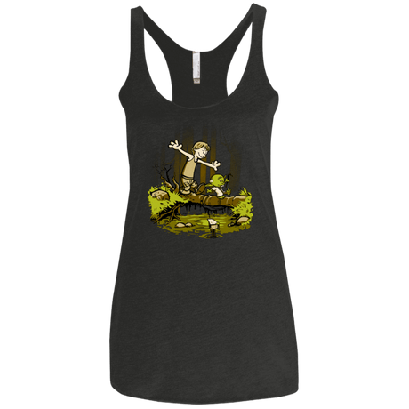 T-Shirts Vintage Black / X-Small Training We Are Women's Triblend Racerback Tank