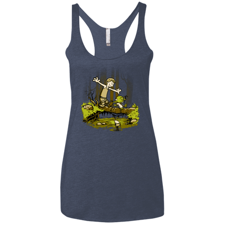 T-Shirts Vintage Navy / X-Small Training We Are Women's Triblend Racerback Tank