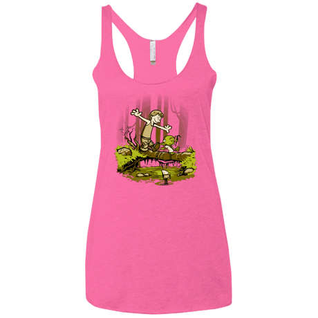 T-Shirts Vintage Pink / X-Small Training We Are Women's Triblend Racerback Tank