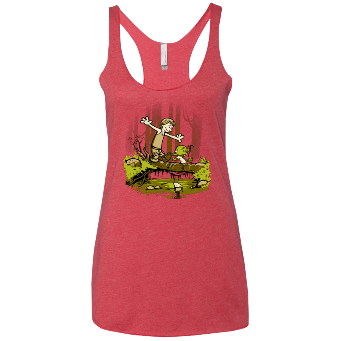 T-Shirts Vintage Red / X-Small Training We Are Women's Triblend Racerback Tank