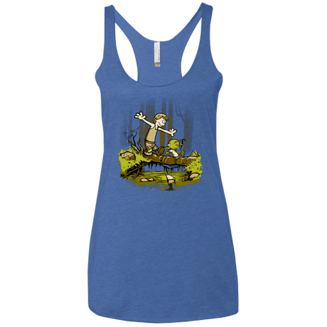 T-Shirts Vintage Royal / X-Small Training We Are Women's Triblend Racerback Tank