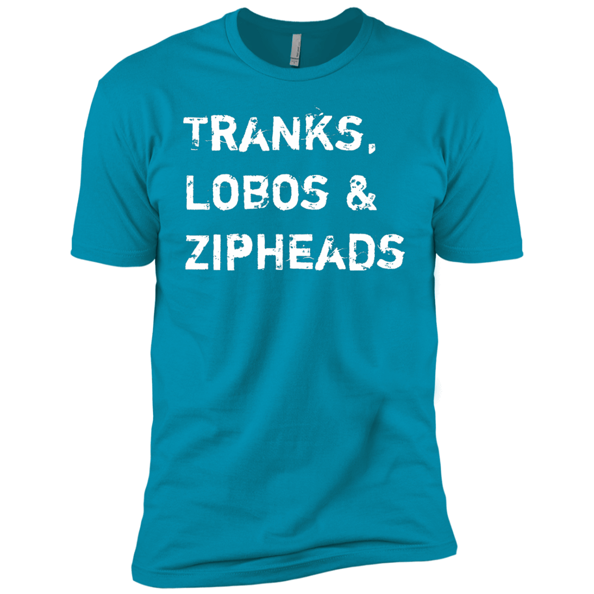 T-Shirts Turquoise / YXS Tranks Lobos Zipheads Boys Premium T-Shirt