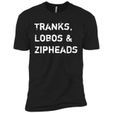T-Shirts Black / X-Small Tranks Lobos Zipheads Men's Premium T-Shirt