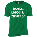 T-Shirts Kelly Green / X-Small Tranks Lobos Zipheads Men's Premium T-Shirt