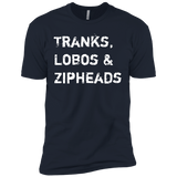 T-Shirts Midnight Navy / X-Small Tranks Lobos Zipheads Men's Premium T-Shirt