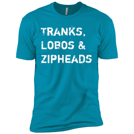 T-Shirts Turquoise / X-Small Tranks Lobos Zipheads Men's Premium T-Shirt