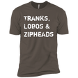 T-Shirts Warm Grey / X-Small Tranks Lobos Zipheads Men's Premium T-Shirt